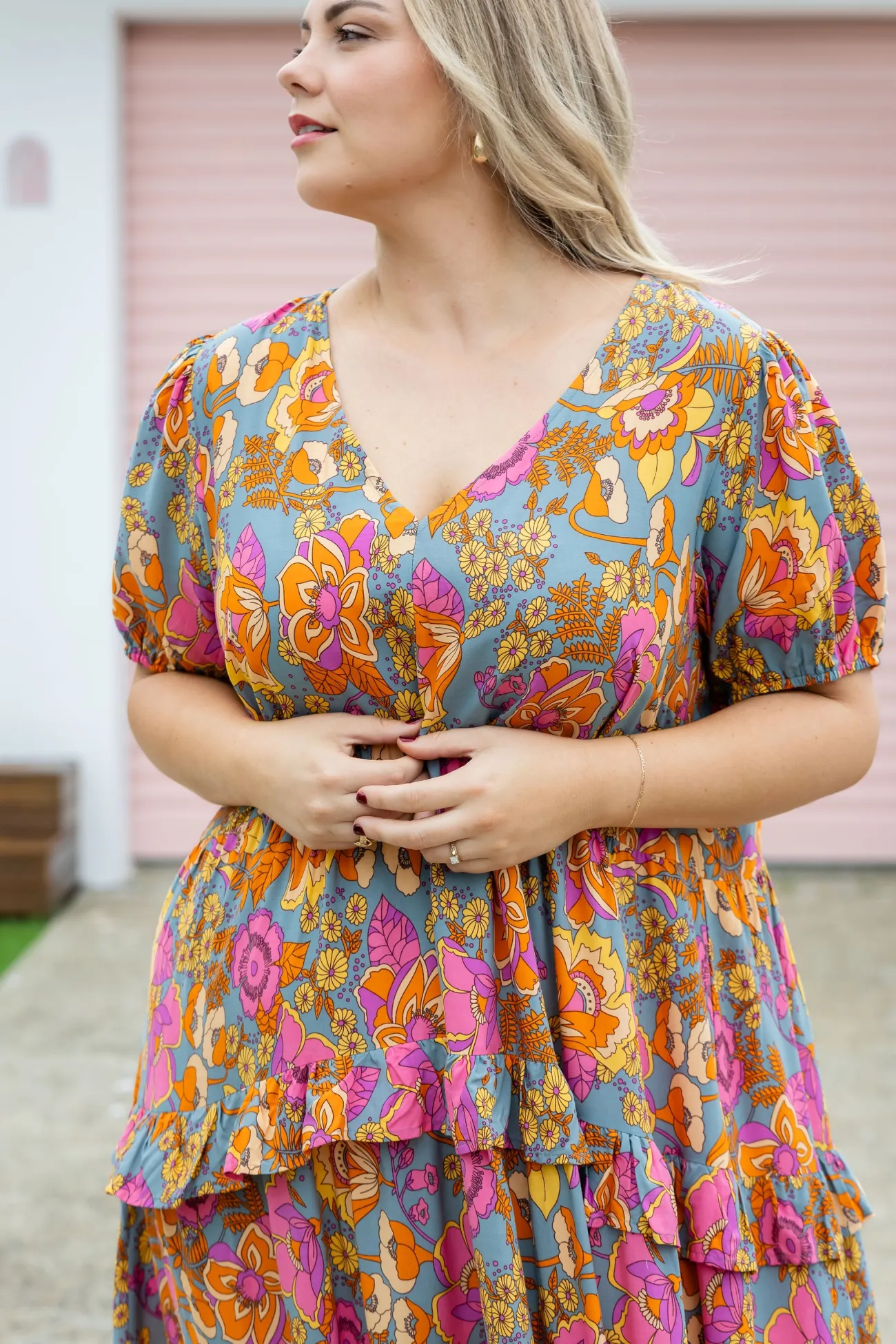Proud Poppy Clothing Dhalia Maxi Dress Discount