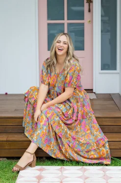 Proud Poppy Clothing Dhalia Maxi Dress Discount