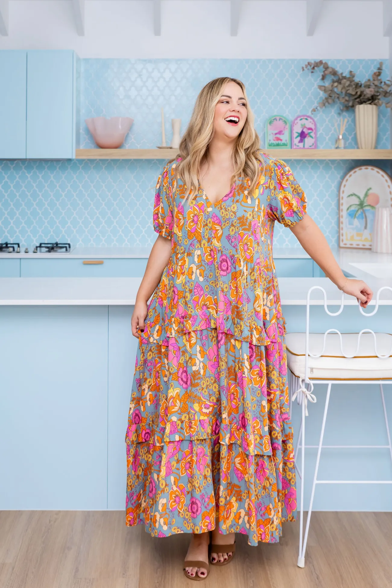 Proud Poppy Clothing Dhalia Maxi Dress Discount