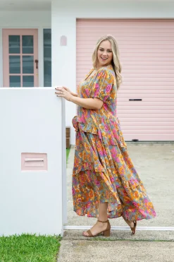 Proud Poppy Clothing Dhalia Maxi Dress Discount