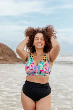 Proud Poppy Clothing Miami Bikini Pants in Black Clearance