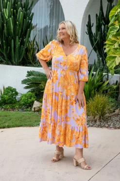 Proud Poppy Clothing *PRE-ORDER* Billie Dress in Honey Bloom HoneyBloom Online