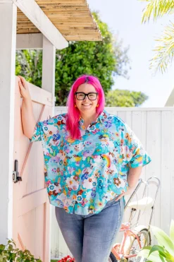 Proud Poppy Clothing Tammin Shirt in Kutopia by Kasey Rainbow Online