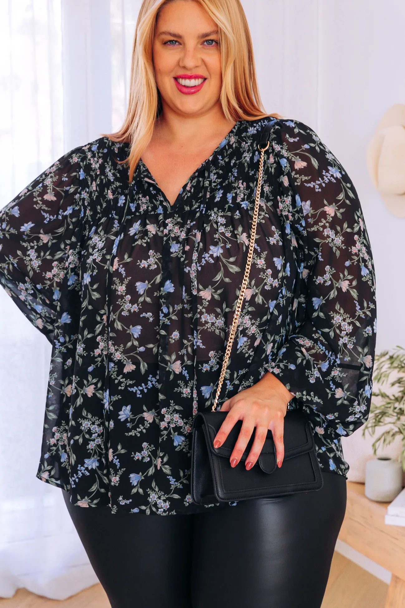 Proud Poppy Clothing Annie Floral Long Sleeve Top Best