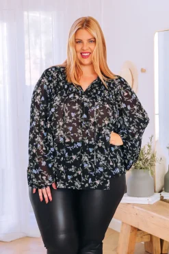 Proud Poppy Clothing Annie Floral Long Sleeve Top Best