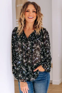 Proud Poppy Clothing Annie Floral Long Sleeve Top Best
