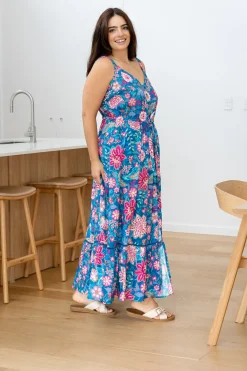 Proud Poppy Clothing April Maxi Dress in Paisley Floral PaisleyFloral Discount