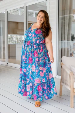 Proud Poppy Clothing April Maxi Dress in Paisley Floral PaisleyFloral Discount