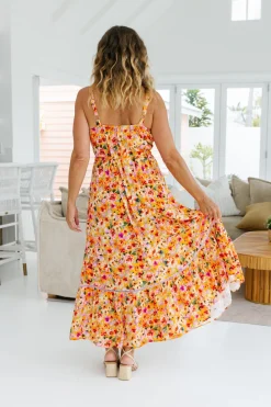 Proud Poppy Clothing April Maxi Dress in Sunshine Floral SunshineFloral Best