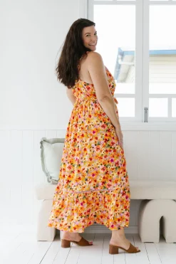 Proud Poppy Clothing April Maxi Dress in Sunshine Floral SunshineFloral Best