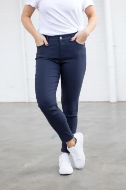 Proud Poppy Clothing Austin Ultra Stretch Jean Pants in Navy Sale