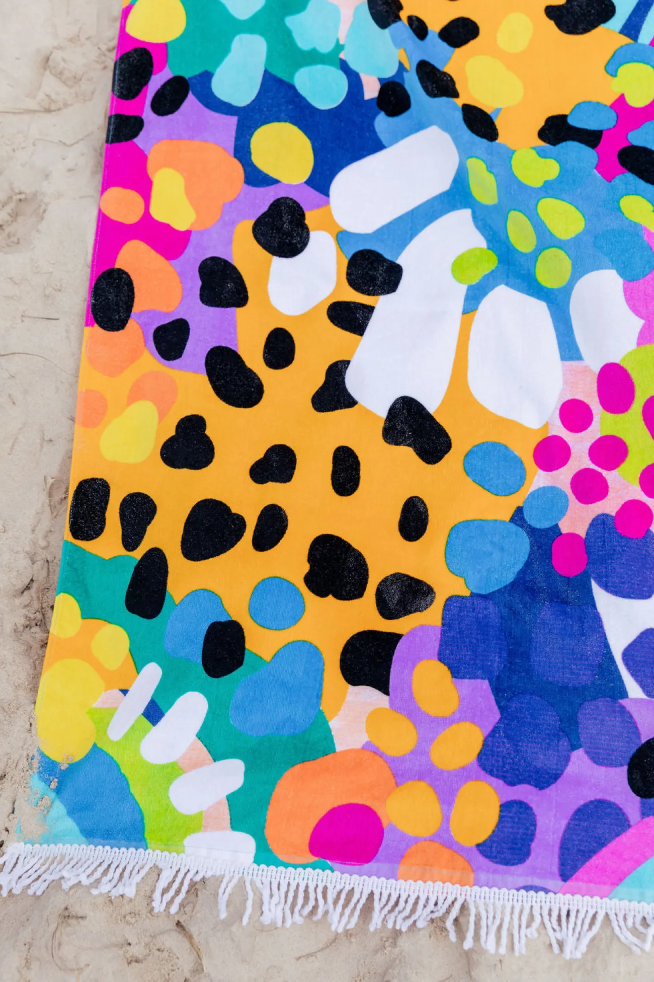 Proud Poppy Clothing Beach Towel in Kasey Swim by Kasey Rainbow Sale