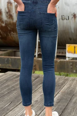 Proud Poppy Clothing Billie Jeans in Dark Blue DarkBlue Fashion