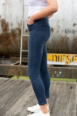 Proud Poppy Clothing Billie Jeans in Dark Blue DarkBlue Fashion