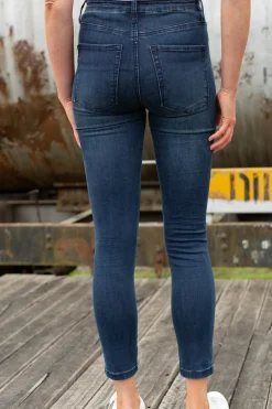 Proud Poppy Clothing Billie Jeans in Dark Blue DarkBlue Fashion