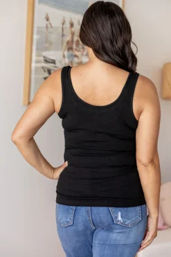 Proud Poppy Clothing Billi Tank in Black Discount