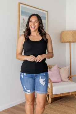 Proud Poppy Clothing Billi Tank in Black Discount