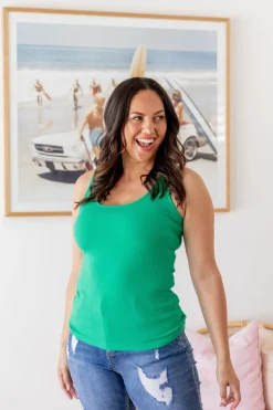 Proud Poppy Clothing Billi Tank in Green New