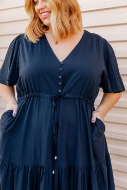 Proud Poppy Clothing Bonnie Maxi Dress in Black Fashion