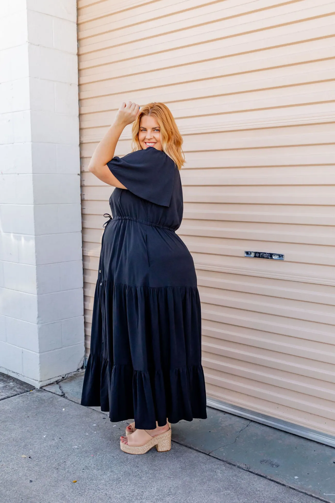 Proud Poppy Clothing Bonnie Maxi Dress in Black Fashion