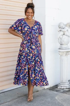 Proud Poppy Clothing Bonnie Maxi Dress in Posie New