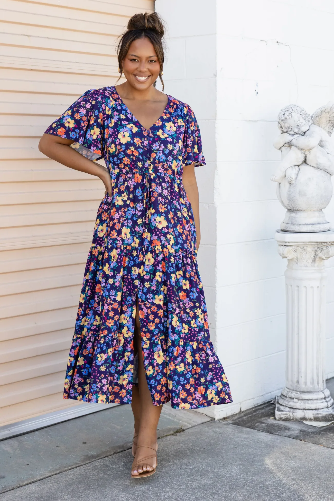 Proud Poppy Clothing Bonnie Maxi Dress in Posie New