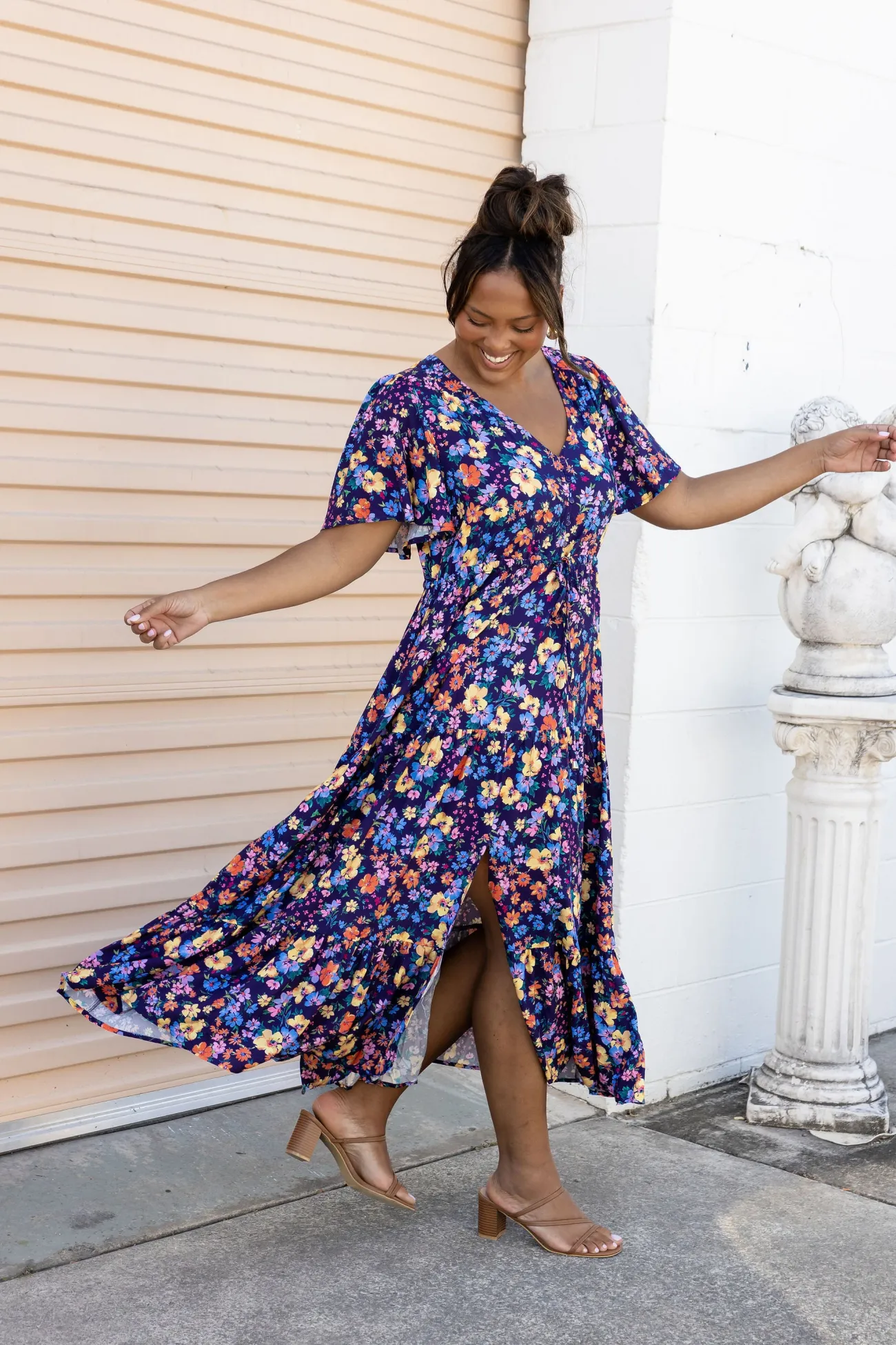 Proud Poppy Clothing Bonnie Maxi Dress in Posie New