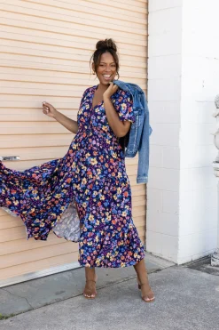 Proud Poppy Clothing Bonnie Maxi Dress in Posie New