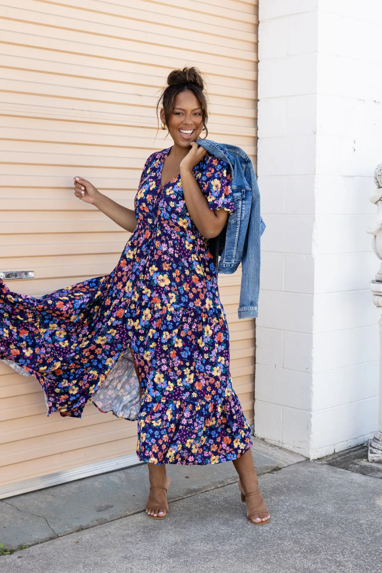 Proud Poppy Clothing Bonnie Maxi Dress in Posie New