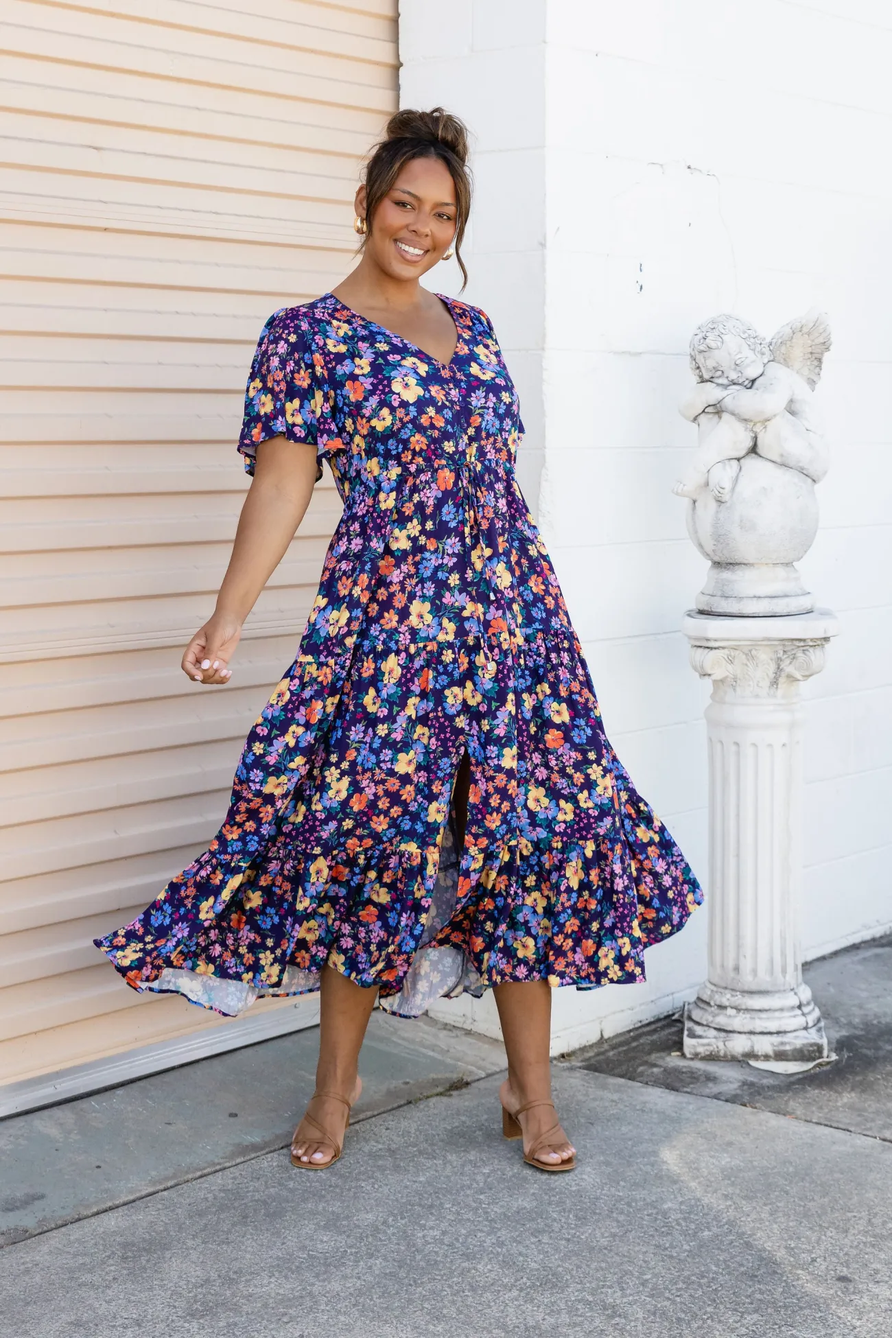 Proud Poppy Clothing Bonnie Maxi Dress in Posie New