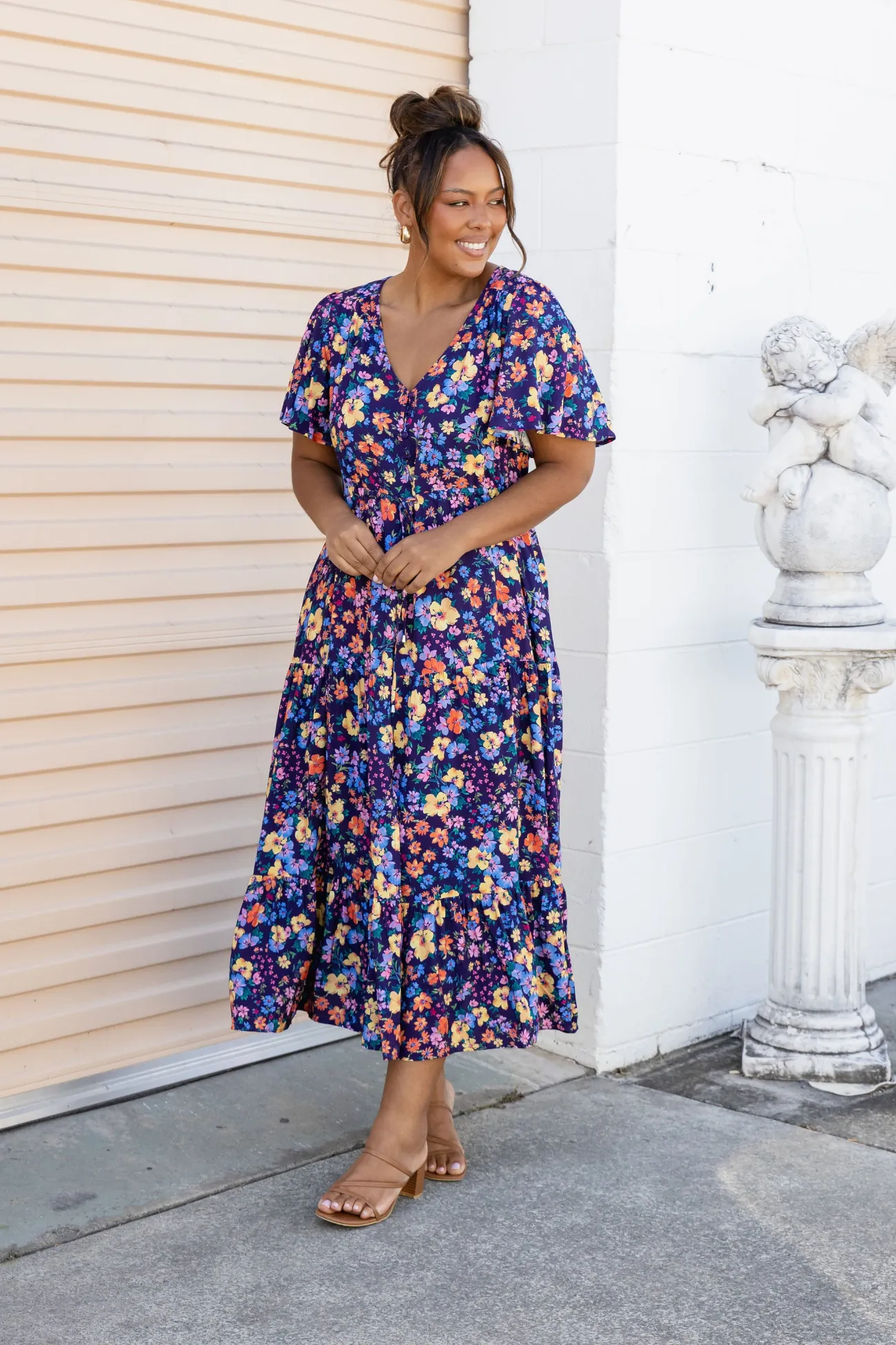 Proud Poppy Clothing Bonnie Maxi Dress in Posie New