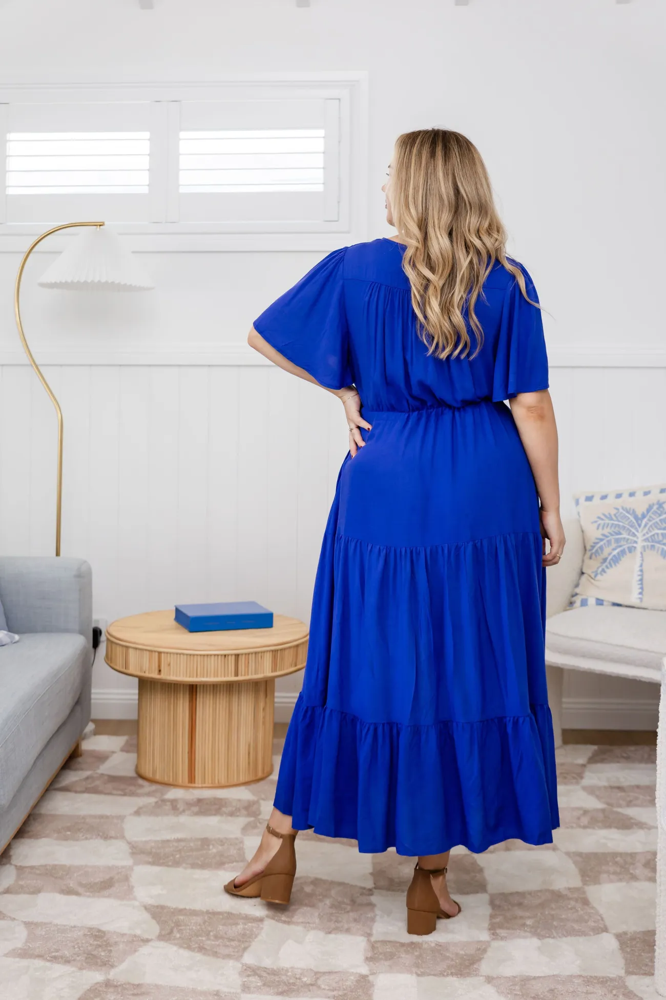 Proud Poppy Clothing Bonnie Maxi Dress in Royal Blue RoyalBlue Clearance