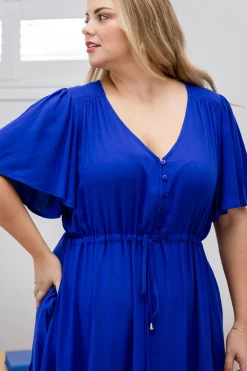 Proud Poppy Clothing Bonnie Maxi Dress in Royal Blue RoyalBlue Clearance