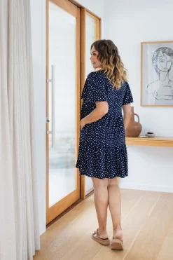 Proud Poppy Clothing Brianna Dress in Navy Online