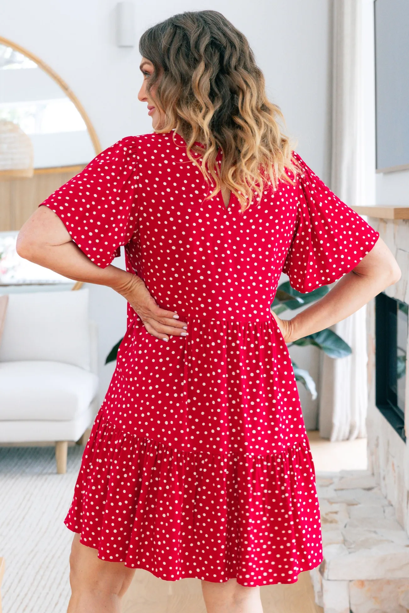 Proud Poppy Clothing Brianna Dress in Red Sale