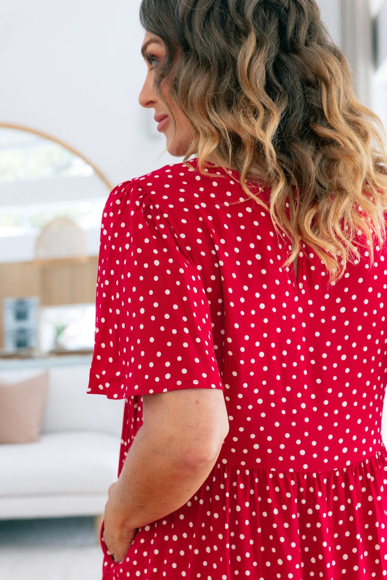Proud Poppy Clothing Brianna Dress in Red Sale