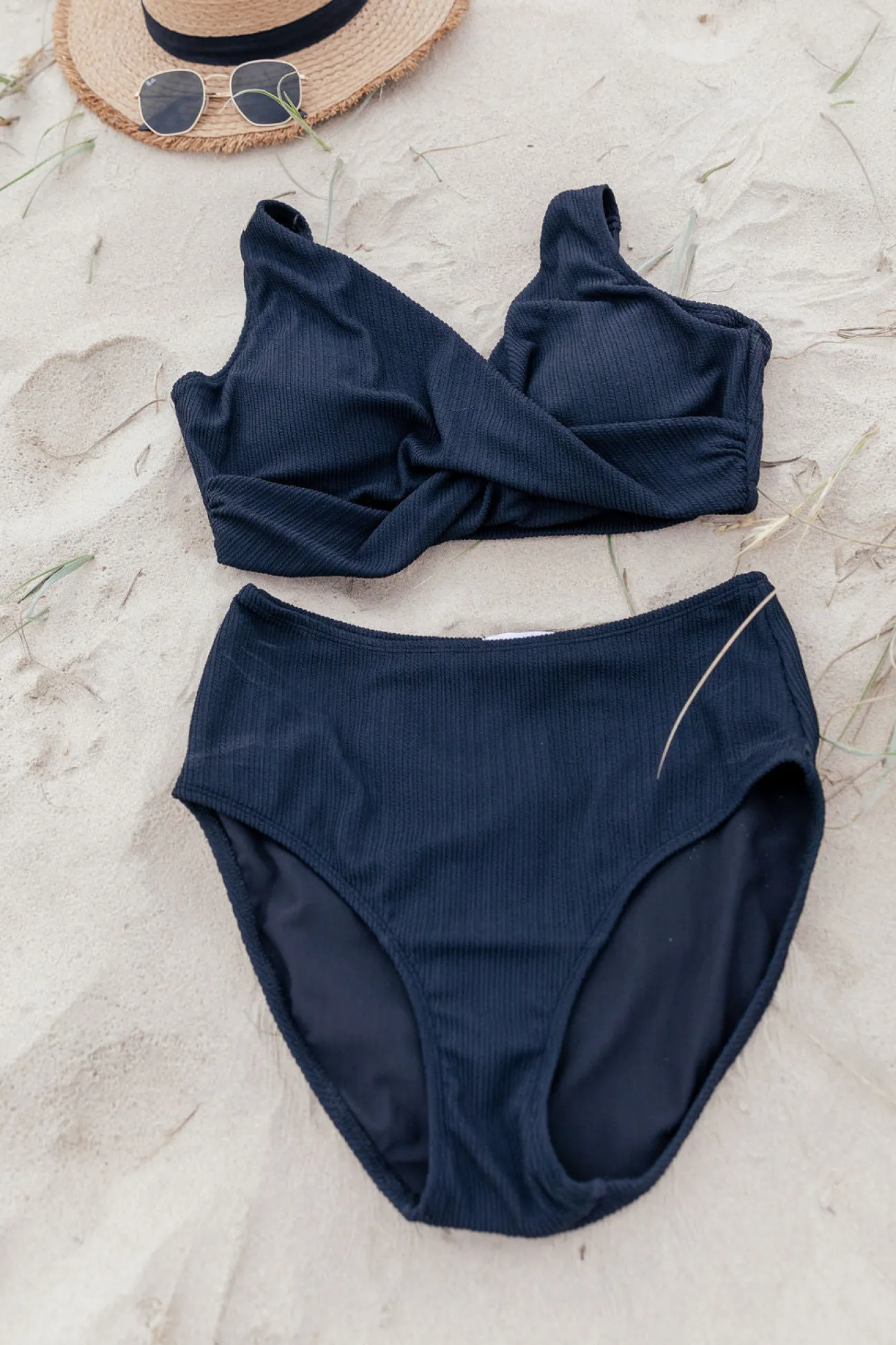 Proud Poppy Clothing Burleigh Bikini Top in Black Hot