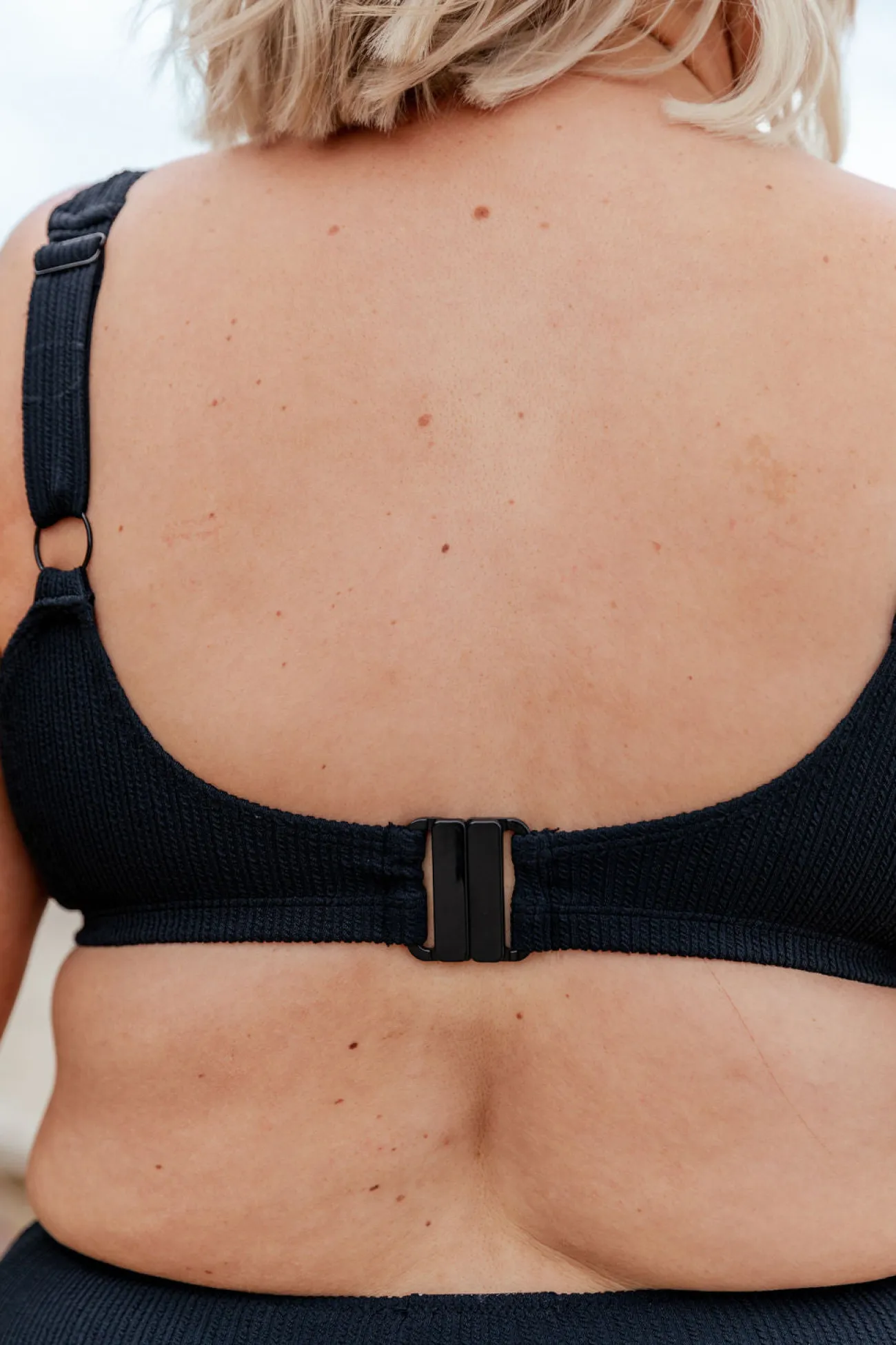 Proud Poppy Clothing Burleigh Bikini Top in Black Hot
