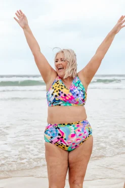 Proud Poppy Clothing Burleigh Bikini Top in Kasey Swim by Kasey Rainbow Fashion