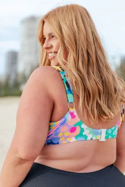 Proud Poppy Clothing Burleigh Bikini Top in Kasey Swim by Kasey Rainbow Fashion