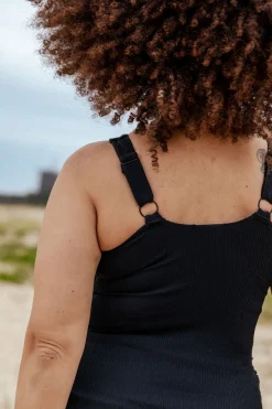 Proud Poppy Clothing Burleigh Tankini Top in Black Hot