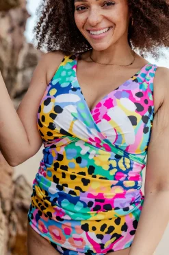 Proud Poppy Clothing Burleigh Tankini Top in Kasey Swim by Kasey Rainbow Discount