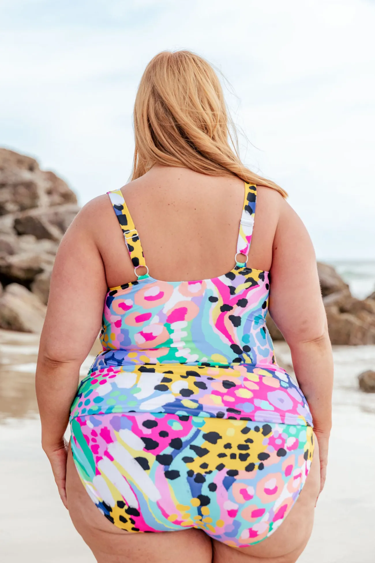 Proud Poppy Clothing Burleigh Tankini Top in Kasey Swim by Kasey Rainbow Discount