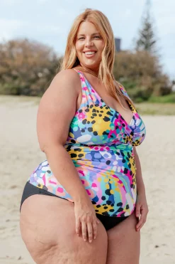 Proud Poppy Clothing Burleigh Tankini Top in Kasey Swim by Kasey Rainbow Discount