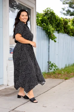 Proud Poppy Clothing Cameron Dress in Black & White Black&White Discount