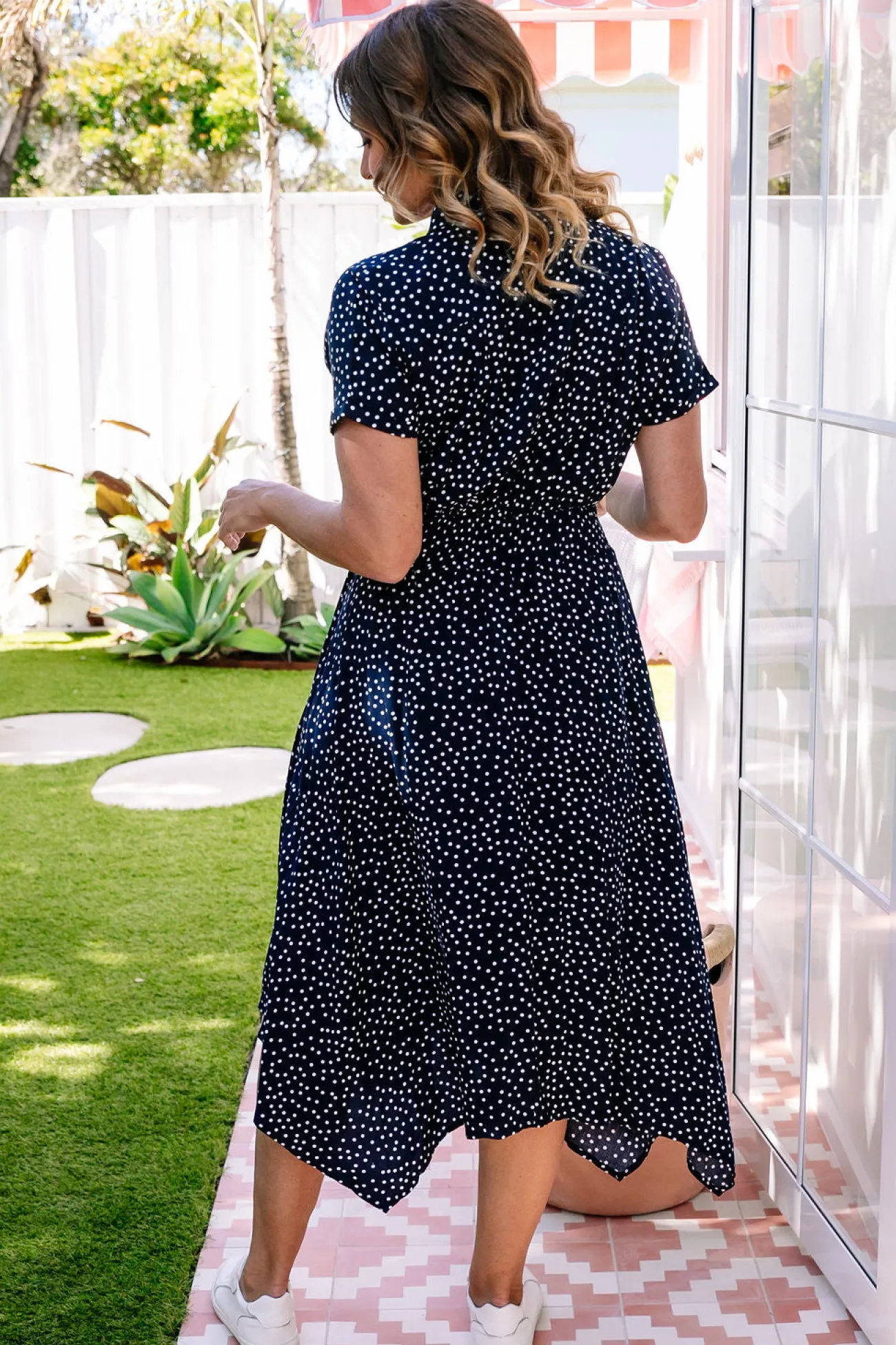 Proud Poppy Clothing Cameron Dress in Navy Online