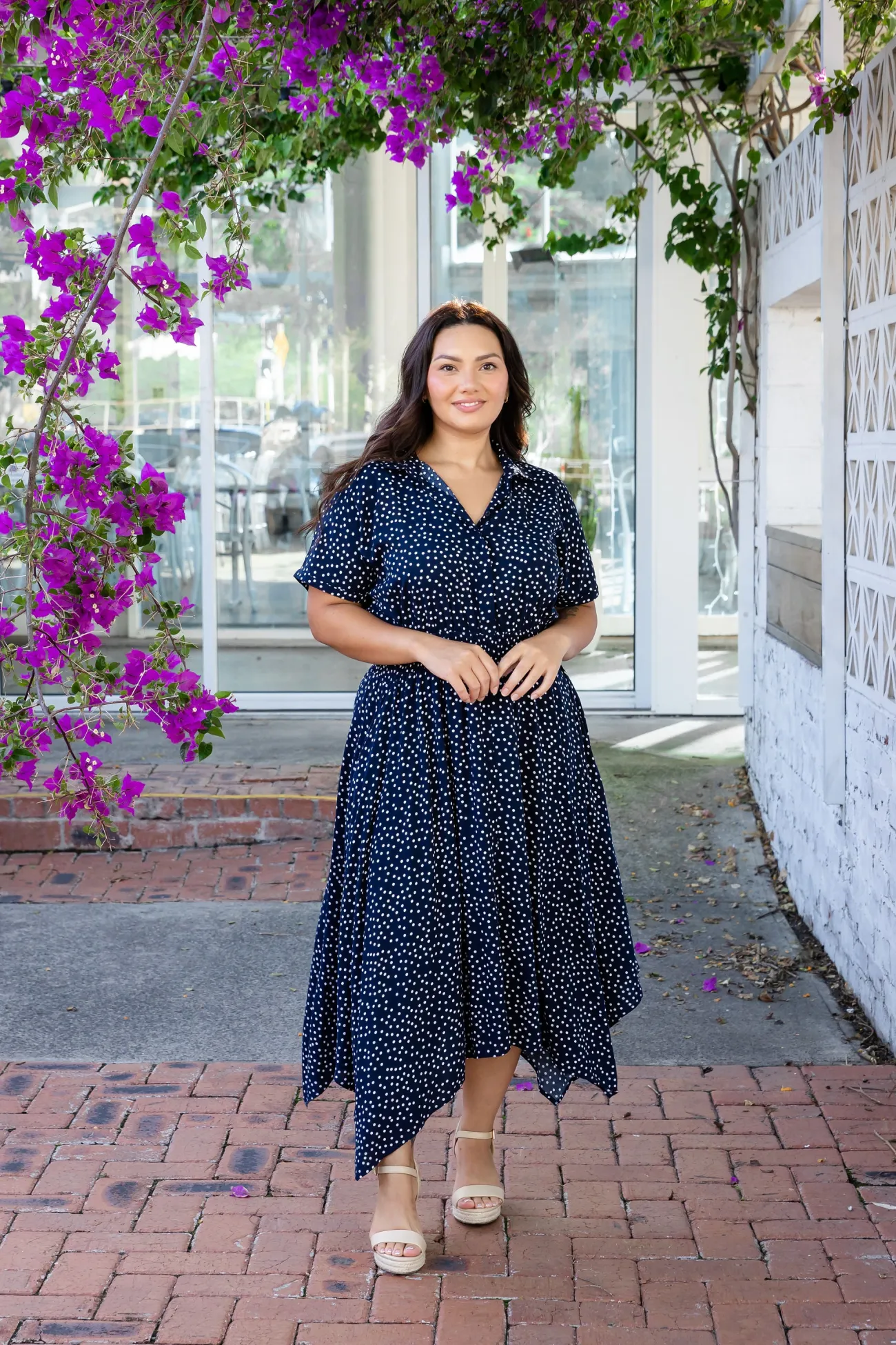 Proud Poppy Clothing Cameron Dress in Navy Online