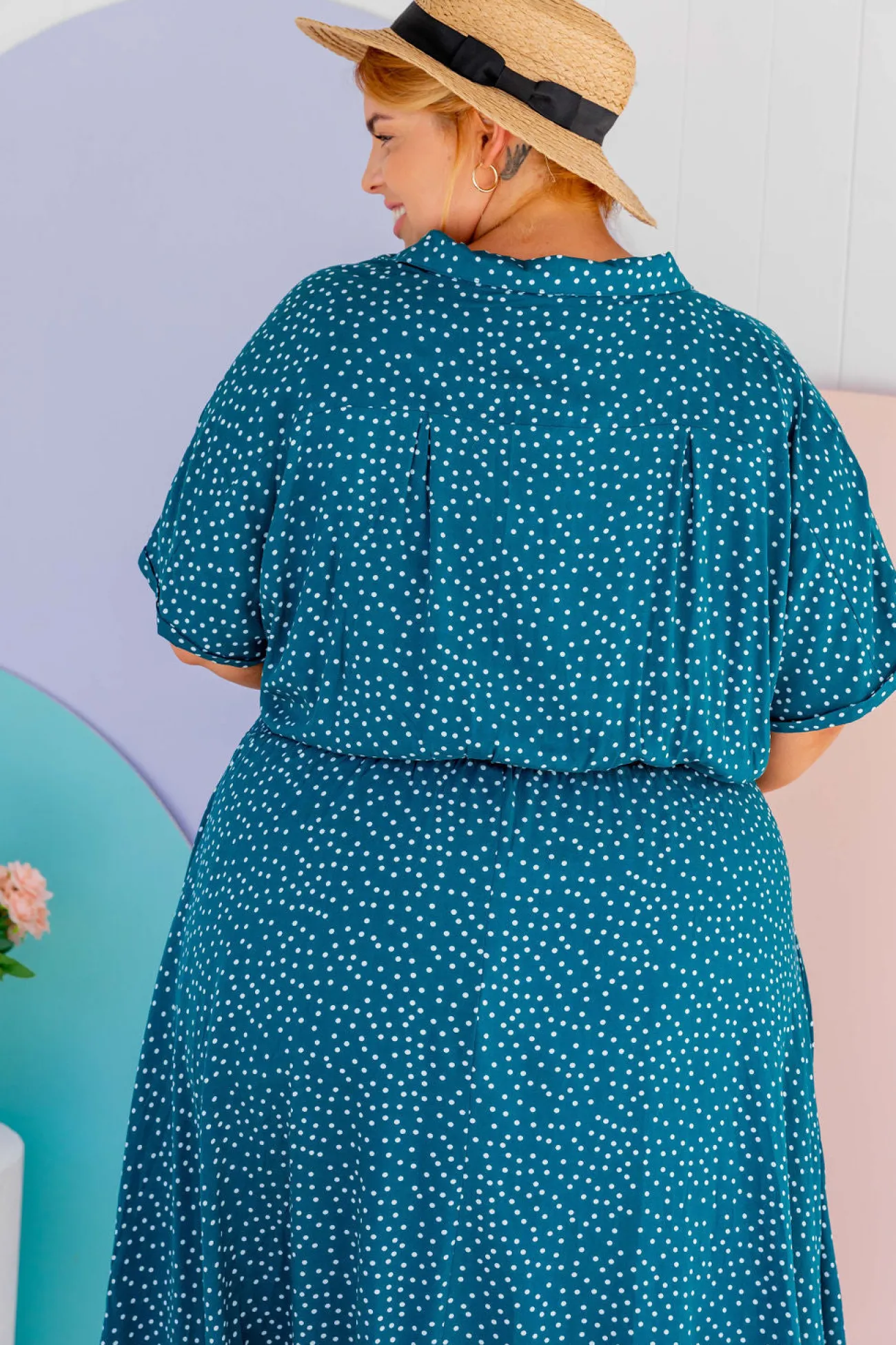 Proud Poppy Clothing Cameron Dress in Teal Discount