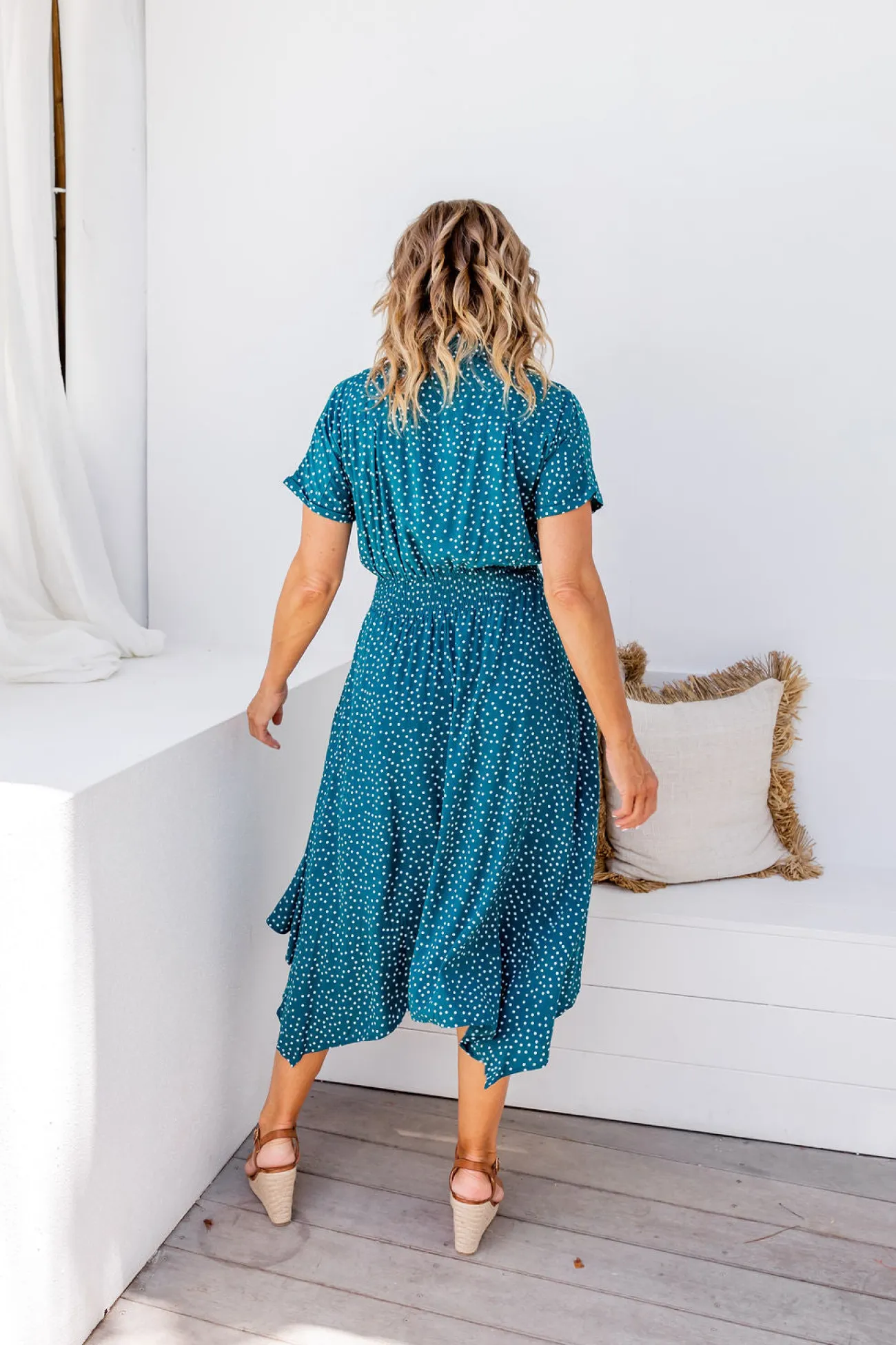 Proud Poppy Clothing Cameron Dress in Teal Discount