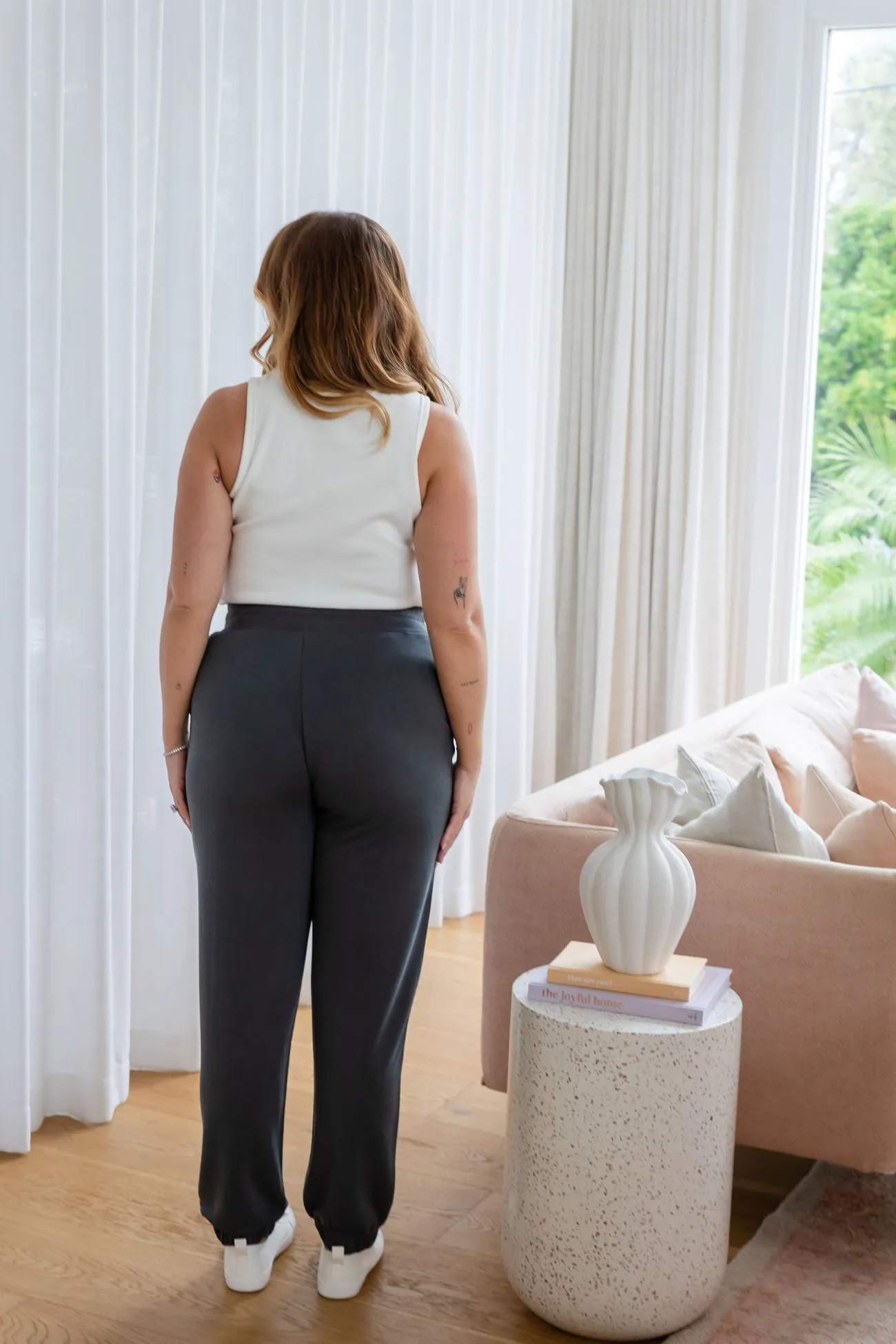 Proud Poppy Clothing Cassie Modal Blend Lounge Pants in Shadow Best